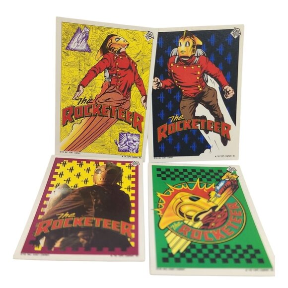 The Rocketeer Trading Card Set By Topps 1991 Vintage Disney Collectibles - Picture 1 of 14